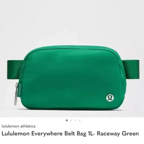 NWT Lululemon Everywhere Belt Bag 1L Green - Picture 1 of 12